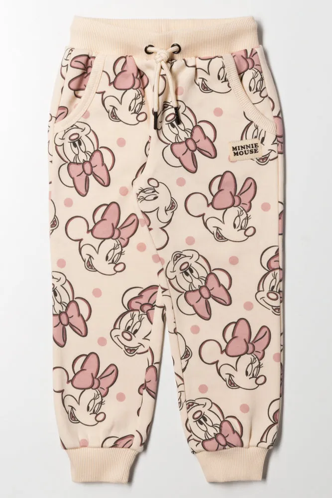 Minnie Mouse Trackpants Natural