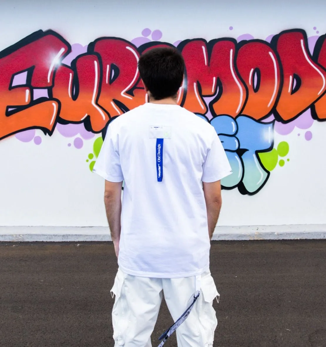 Mod Wave Movement Classic T-Shirt- White