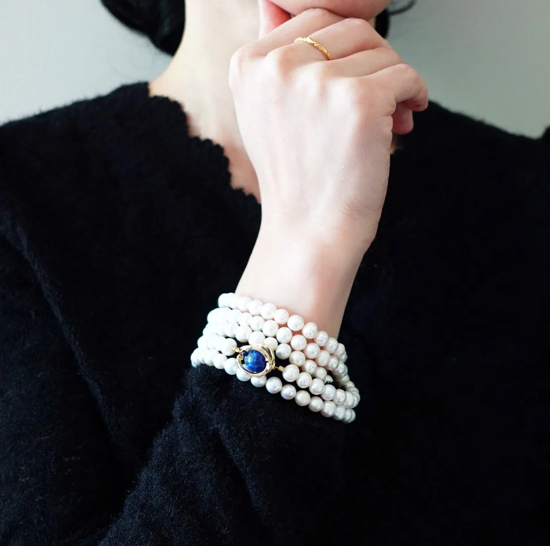 Multi-style 36 Inch Opera Pearl Necklace