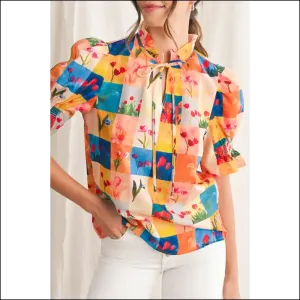 Multicolor Boho Floral Checkered: for when You're Feeling Extra  🌼 Needful Things