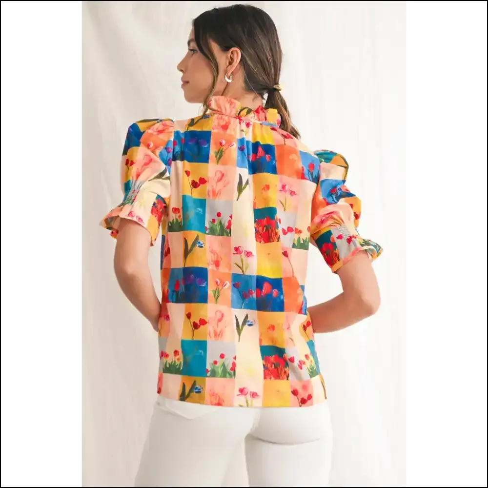 Multicolor Boho Floral Checkered: for when You're Feeling Extra  🌼 Needful Things
