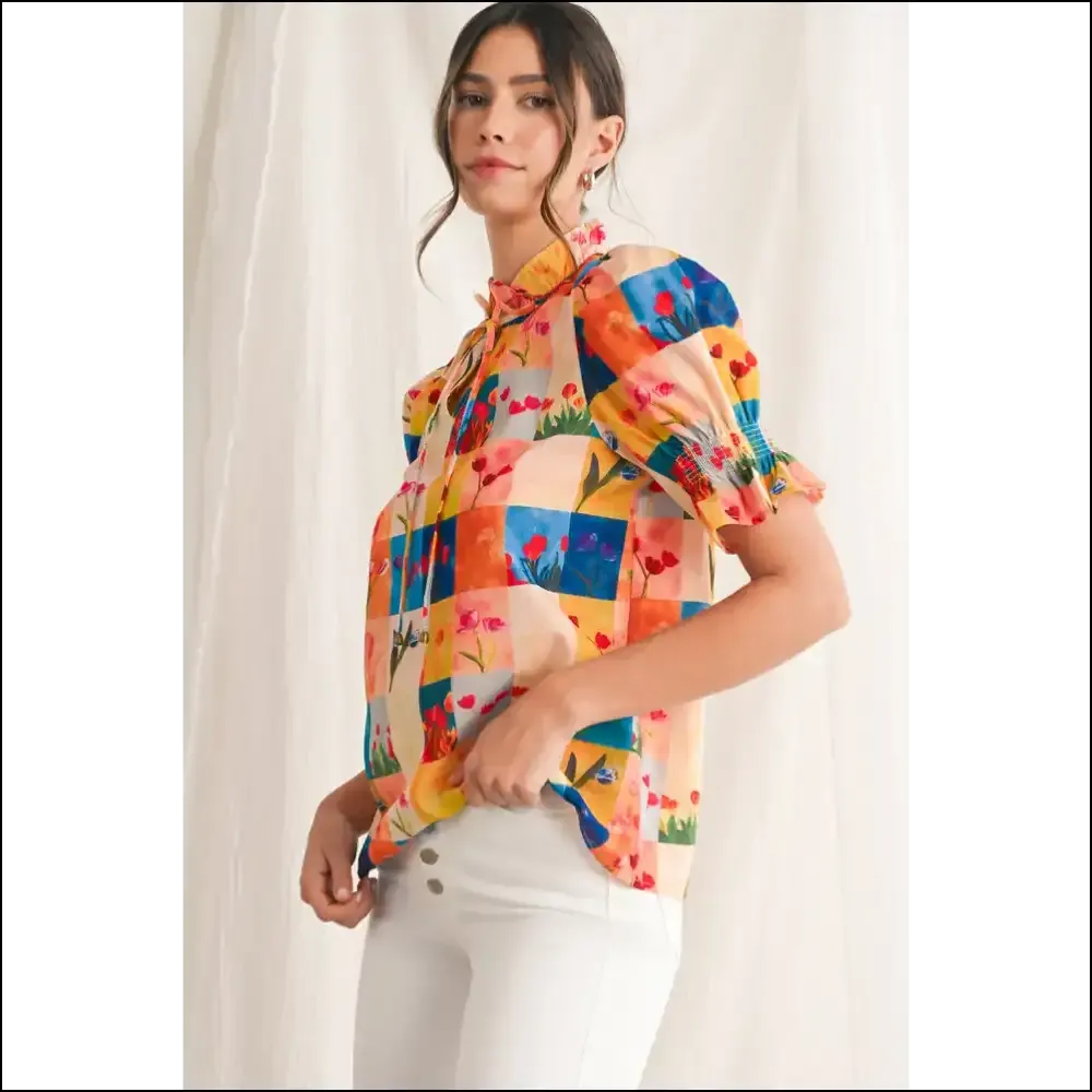 Multicolor Boho Floral Checkered: for when You're Feeling Extra  🌼 Needful Things