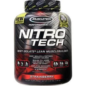 Muscletech Nitro Tech - Performance Series Strawberry 3.97 lbs