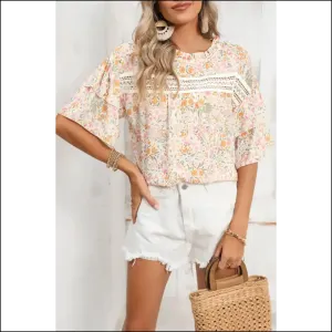 Needful Things: Batwing Blouse - Ditch the Couch, Rock the Floral Print  🌺