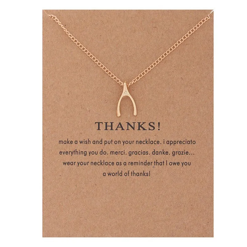 New Trendy Alloy Cute Elegant Sun Love Star Leaves Clover Unicorn Luck Pendant Necklaces for Women Fashion Accessories Jewelry