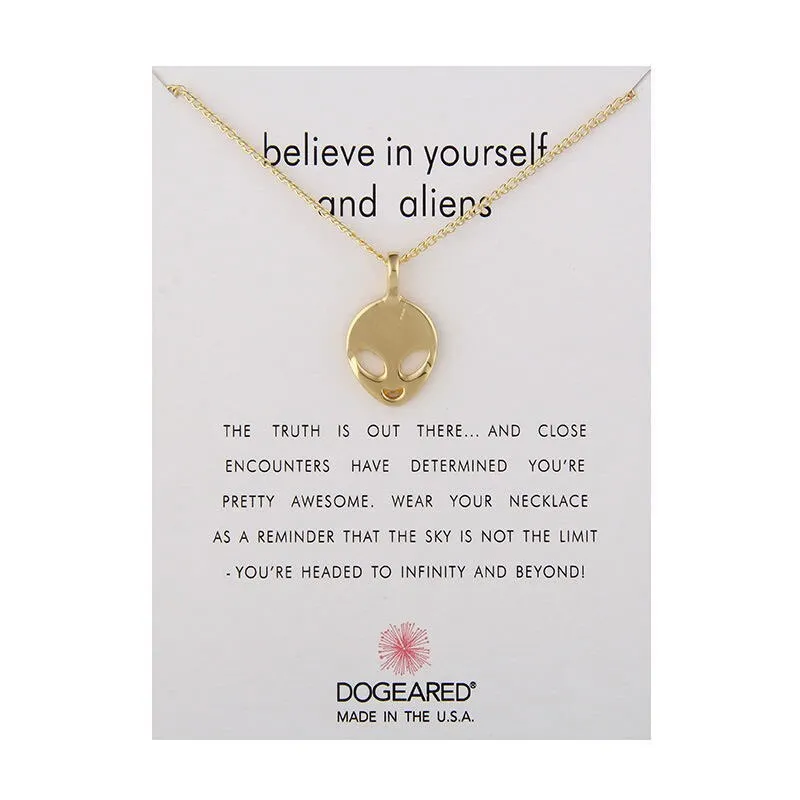 New Trendy Alloy Cute Elegant Sun Love Star Leaves Clover Unicorn Luck Pendant Necklaces for Women Fashion Accessories Jewelry