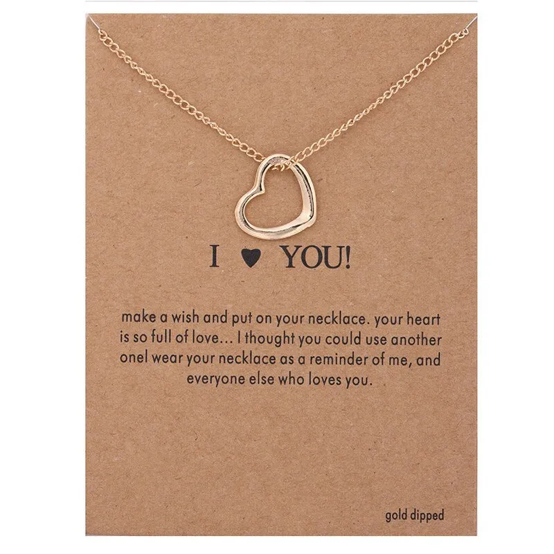New Trendy Alloy Cute Elegant Sun Love Star Leaves Clover Unicorn Luck Pendant Necklaces for Women Fashion Accessories Jewelry