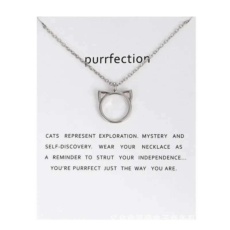 New Trendy Alloy Cute Elegant Sun Love Star Leaves Clover Unicorn Luck Pendant Necklaces for Women Fashion Accessories Jewelry