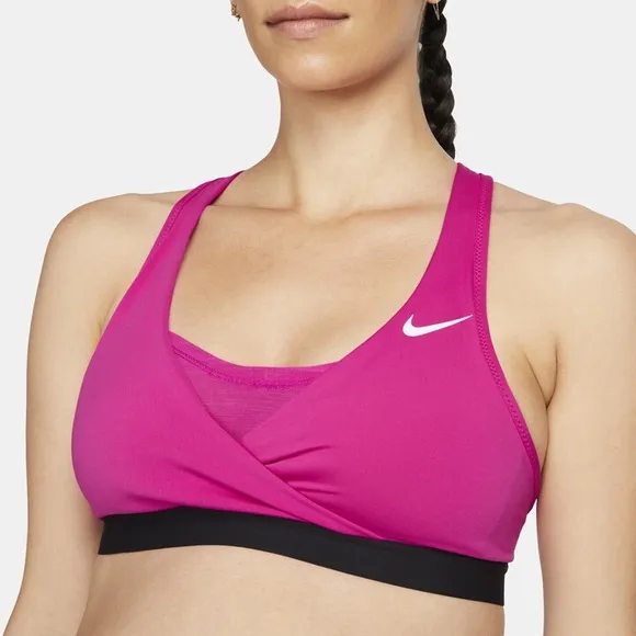 NIKE Swoosh - Medium-Support Padded Sports Bra (Maternity)