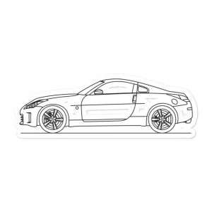 Nissan 350Z Outline Sticker