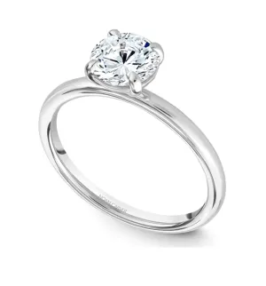 Noam Carver Bridal 14K White Gold Solitaire Engagement Ring