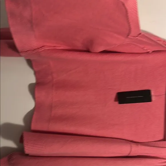 NWT French Connection Pink Button-Up Sweater – Size XL