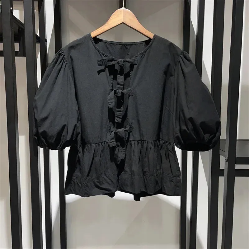 Olivia – Effortlessly Stylish Women’s Puff Sleeve Blouse