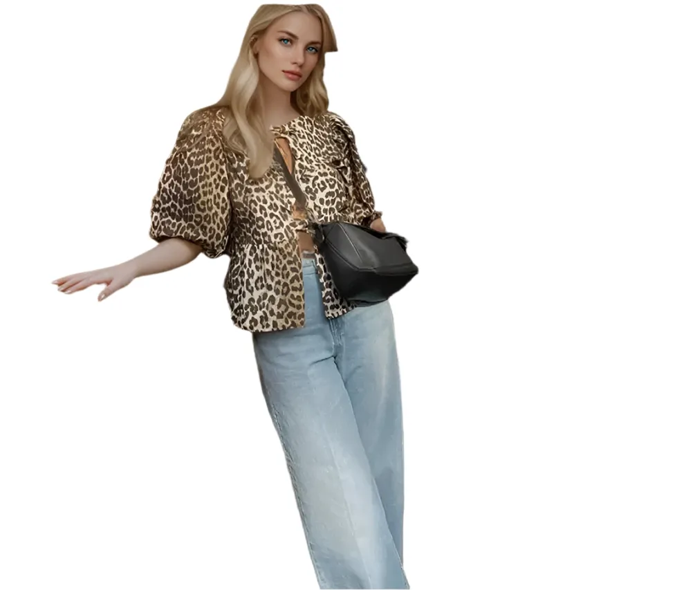 Olivia – Effortlessly Stylish Women’s Puff Sleeve Blouse