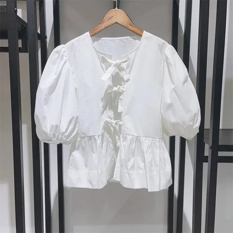 Olivia – Effortlessly Stylish Women’s Puff Sleeve Blouse