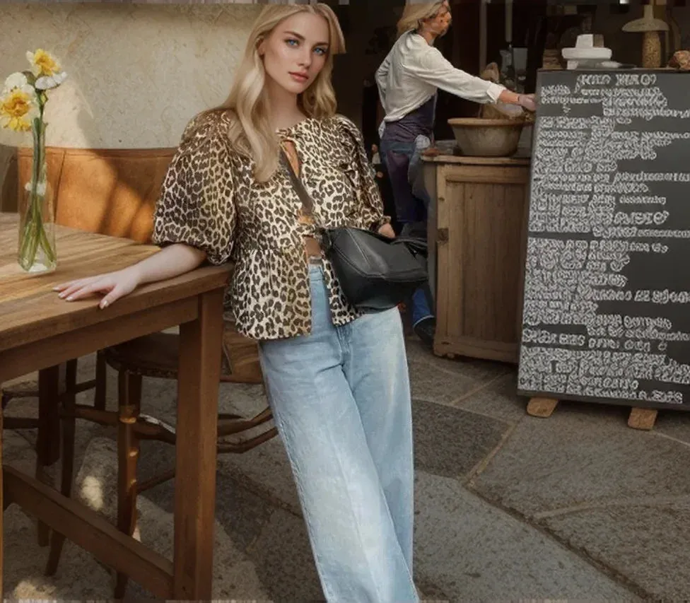 Olivia – Effortlessly Stylish Women’s Puff Sleeve Blouse