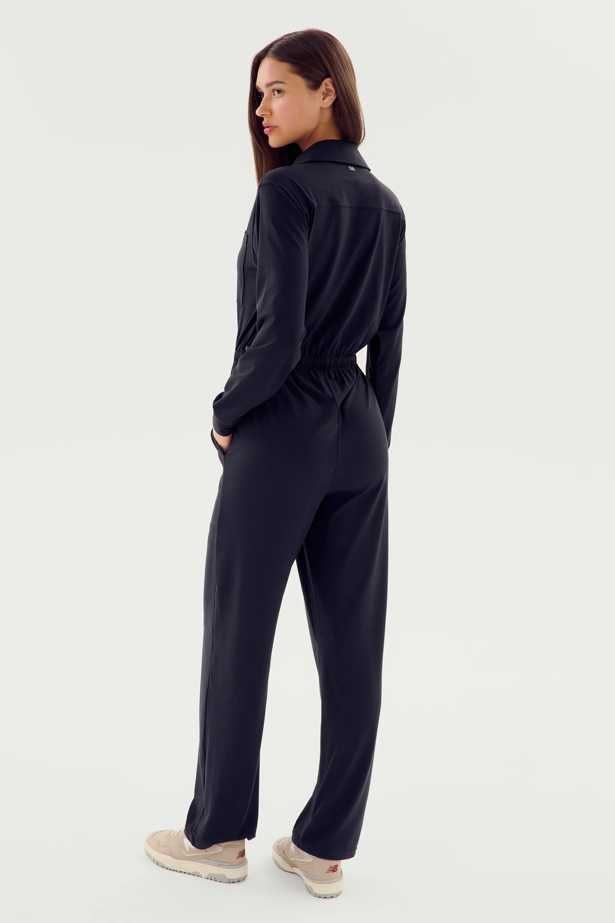Ollie Airweight Boiler Suit - Black