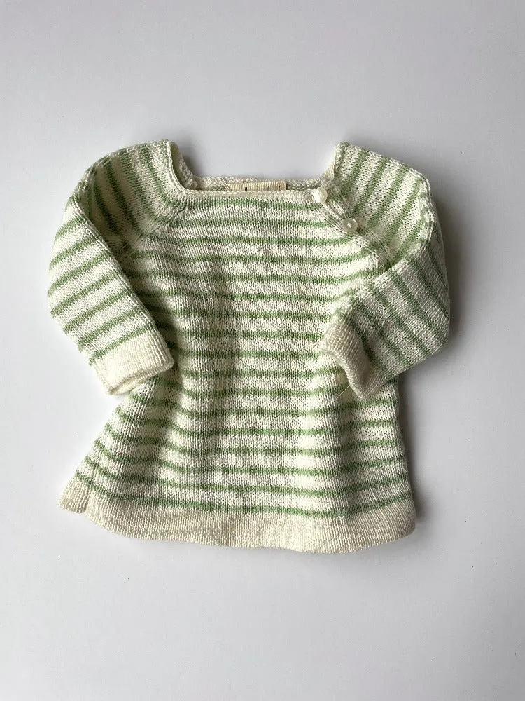 Organic Cotton Striped Jumper