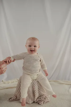 Organic Cotton Striped Jumper