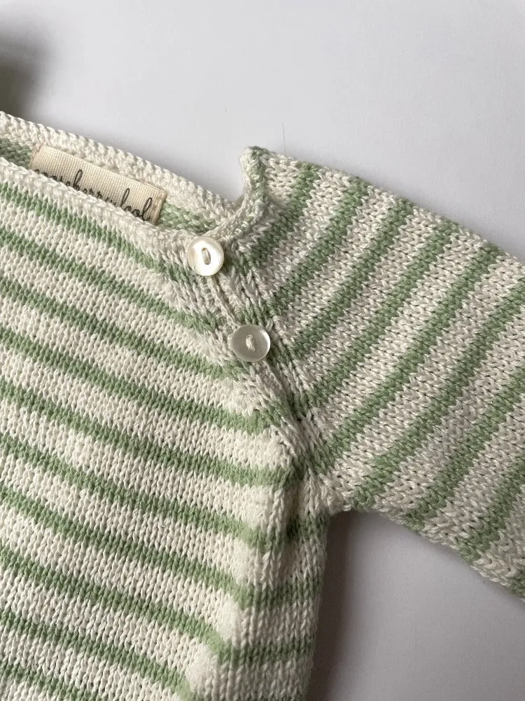 Organic Cotton Striped Jumper