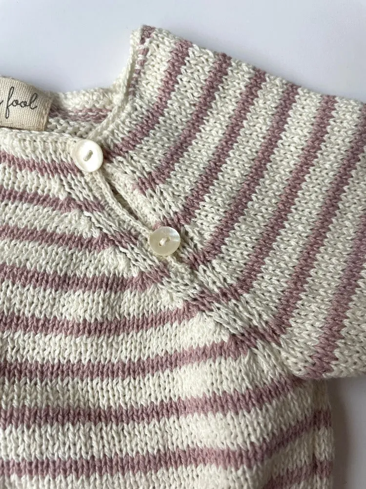 Organic Cotton Striped Jumper
