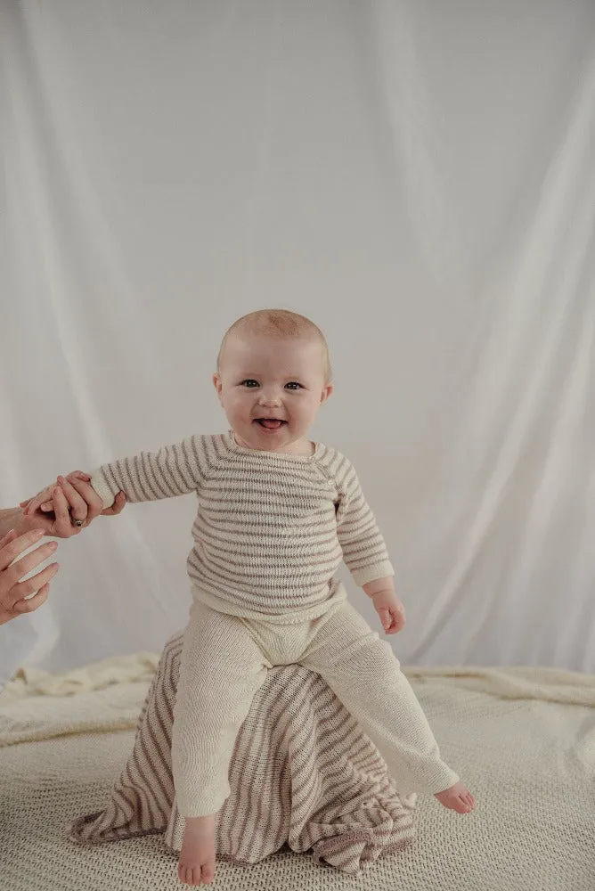 Organic Cotton Striped Jumper