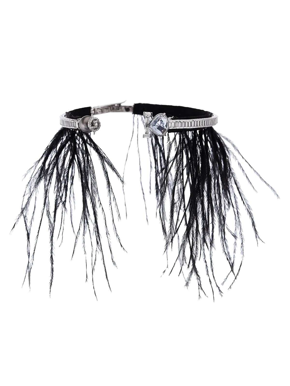 Outhouse   I    OH Celeste Honolulu Blazar Choker Silver New OHAW19CH031
