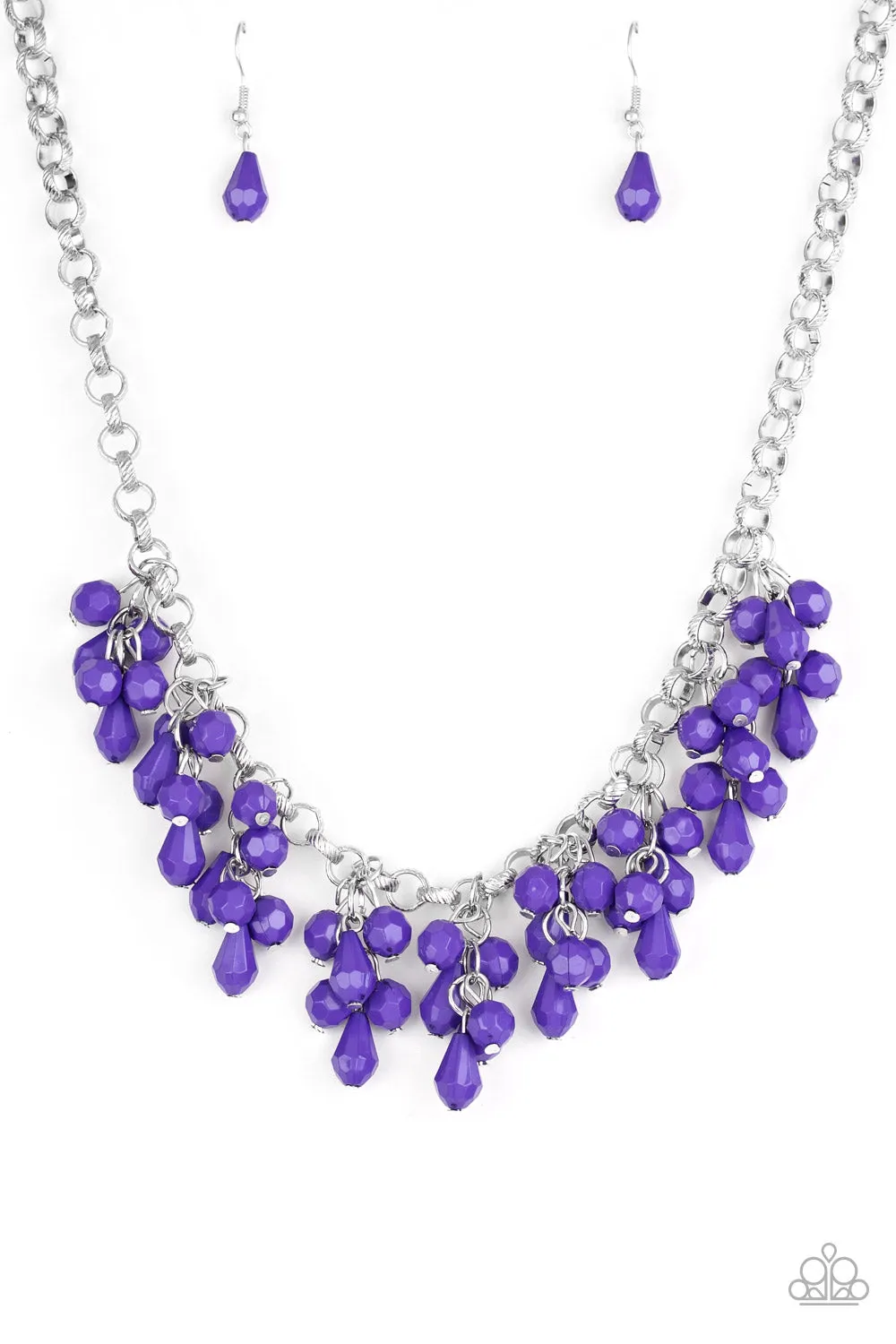 Paparazzi - Modern  Macarena - Purple Necklace