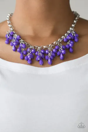 Paparazzi - Modern  Macarena - Purple Necklace
