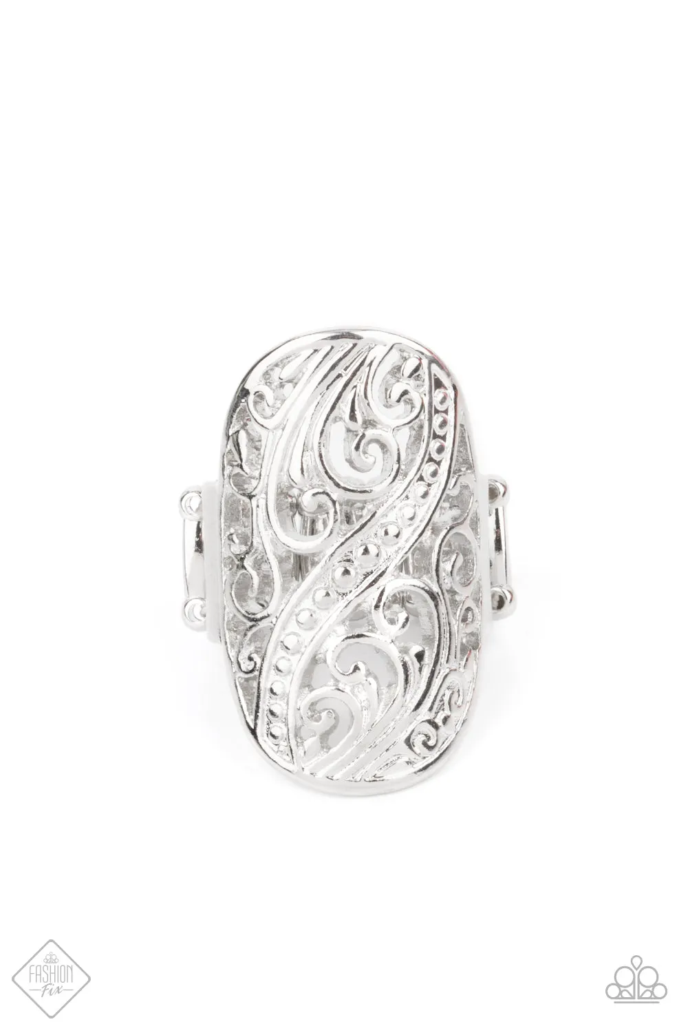Paparazzi - Pier Paradise - Silver Ring