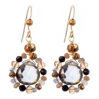 Paris in Black Audrey Classic Earrings