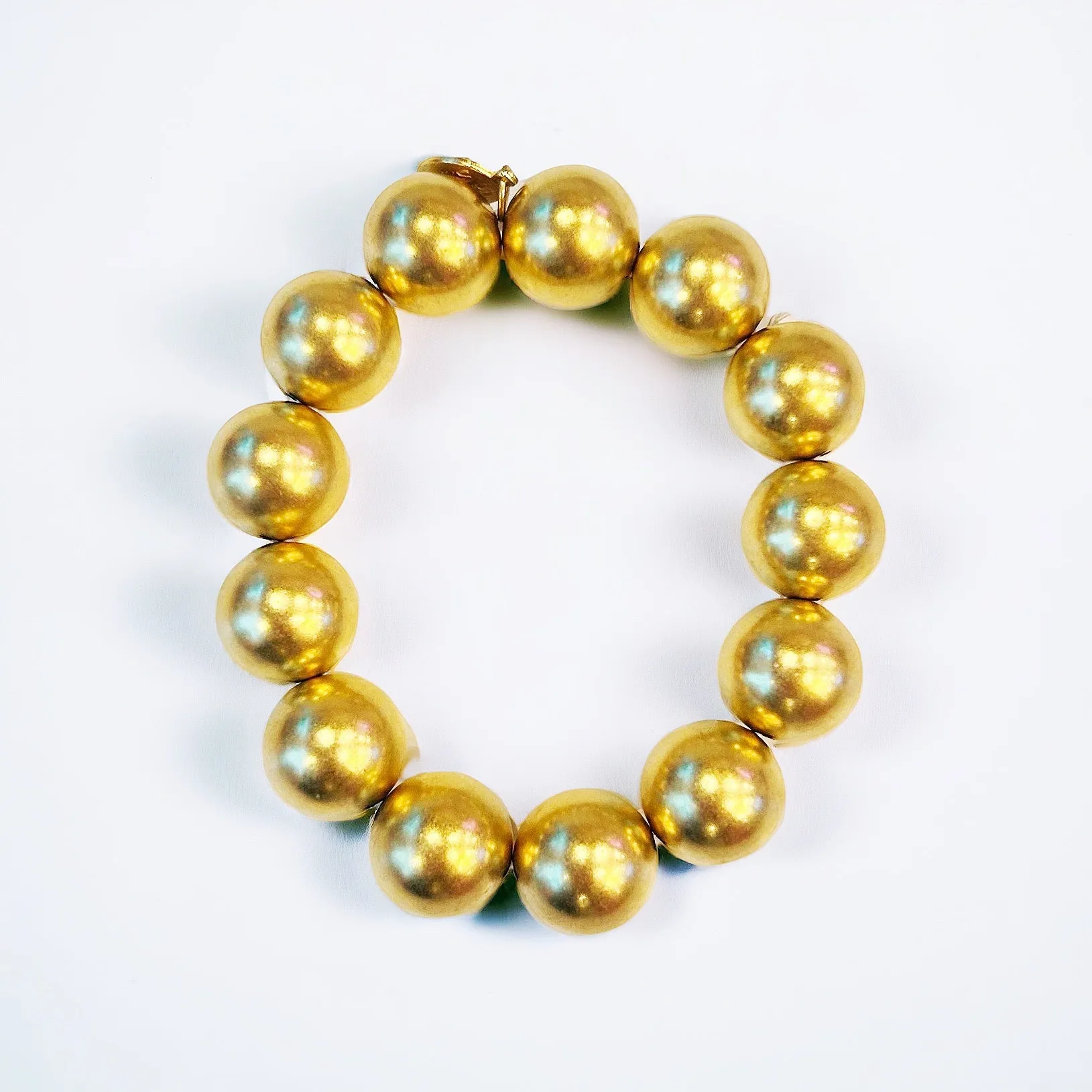 Pearls of Gold Susan Shaw Bracelet