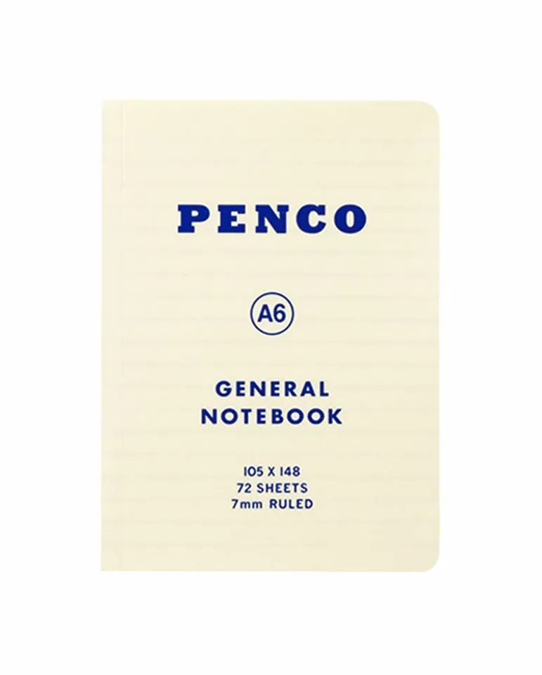 Penco Soft Notebook A6 WHITE