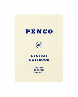 Penco Soft Notebook A6 WHITE