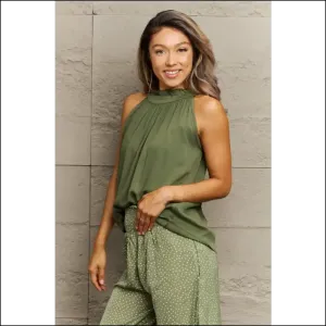 Perfee Mock Neck Tank: Look Fab, Feel Like a Fashionista ?️✨