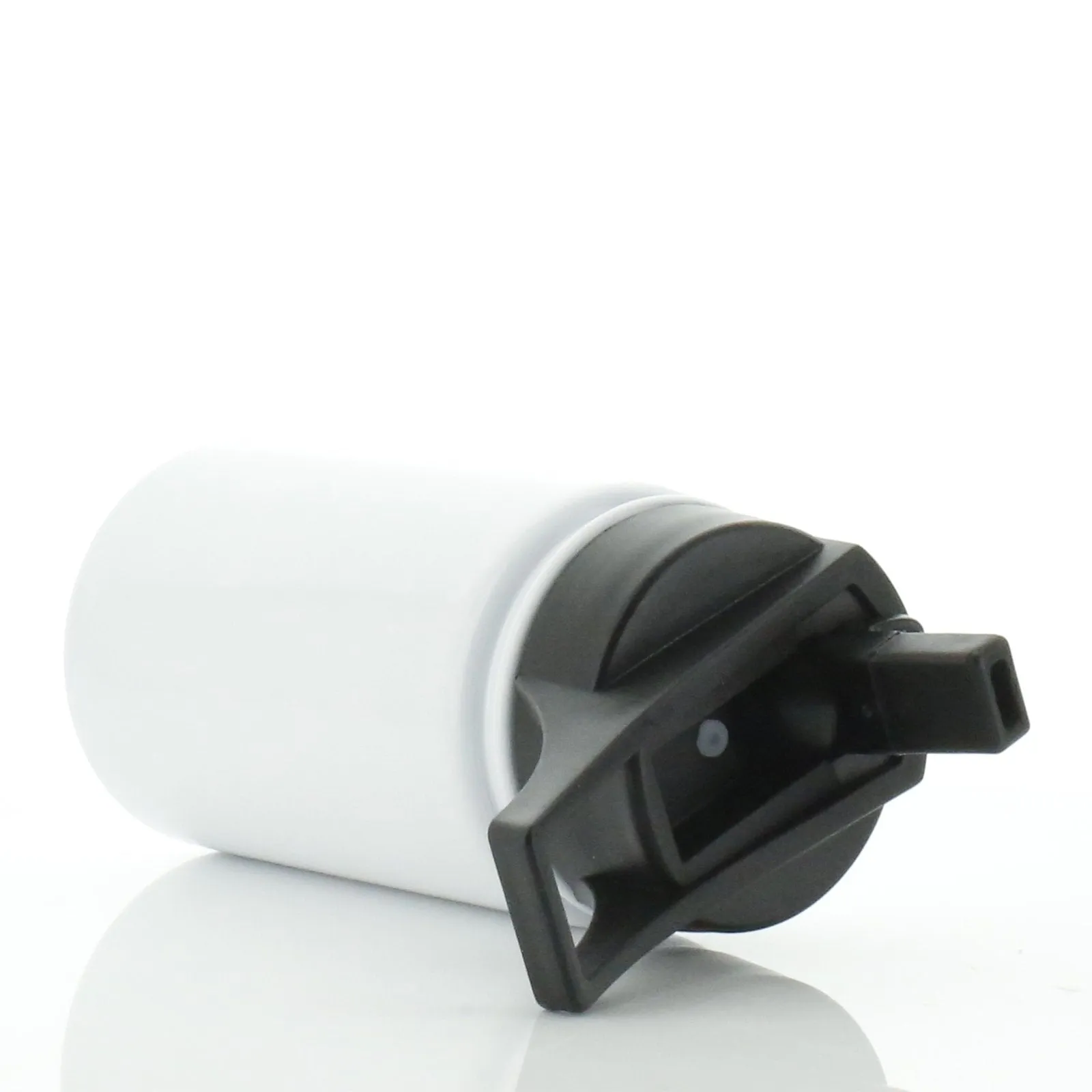 Personalised Penguin Butterflies and Name White Sports Flask