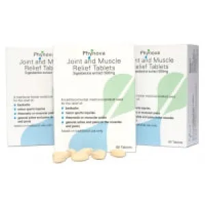 Phynova Joint and Muscle Relief Tablets 180's (3 x 60’s)