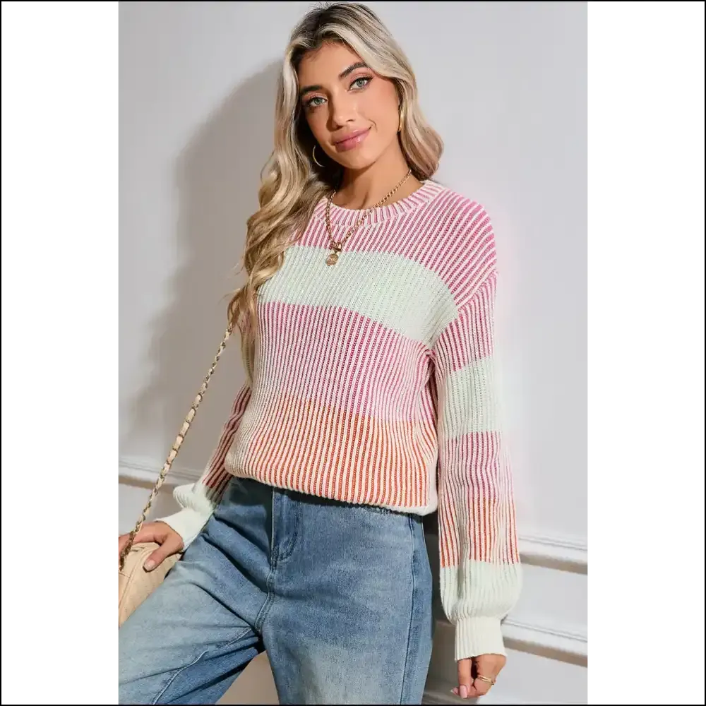 Pink  Lantern Sleeve Sweater: Slay, Gorgeous! Needful Things