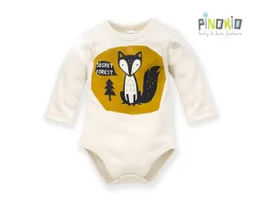PINOKIO Baby Bodysuit Secret Forest (3-12mths)