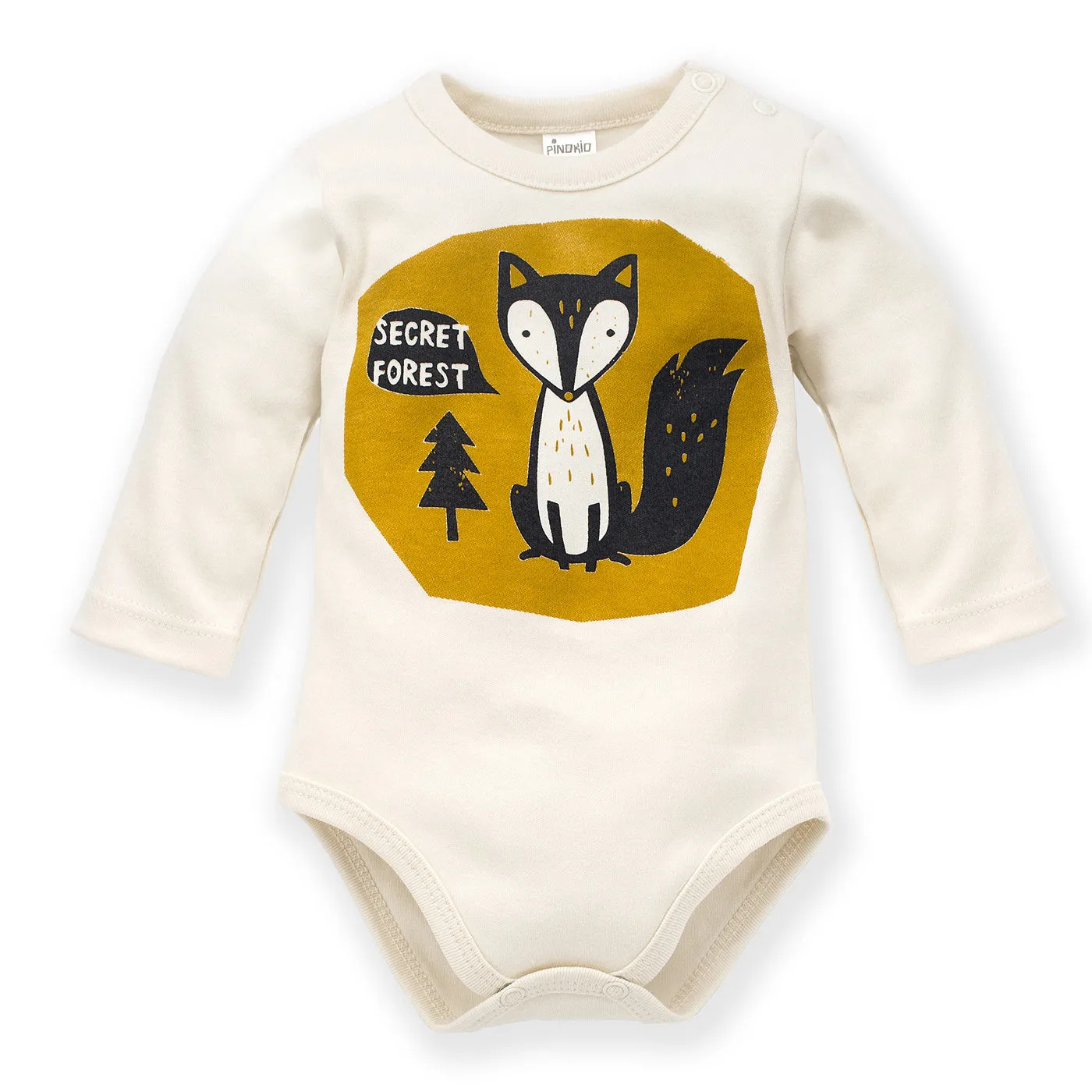 PINOKIO Baby Bodysuit Secret Forest (3-12mths)