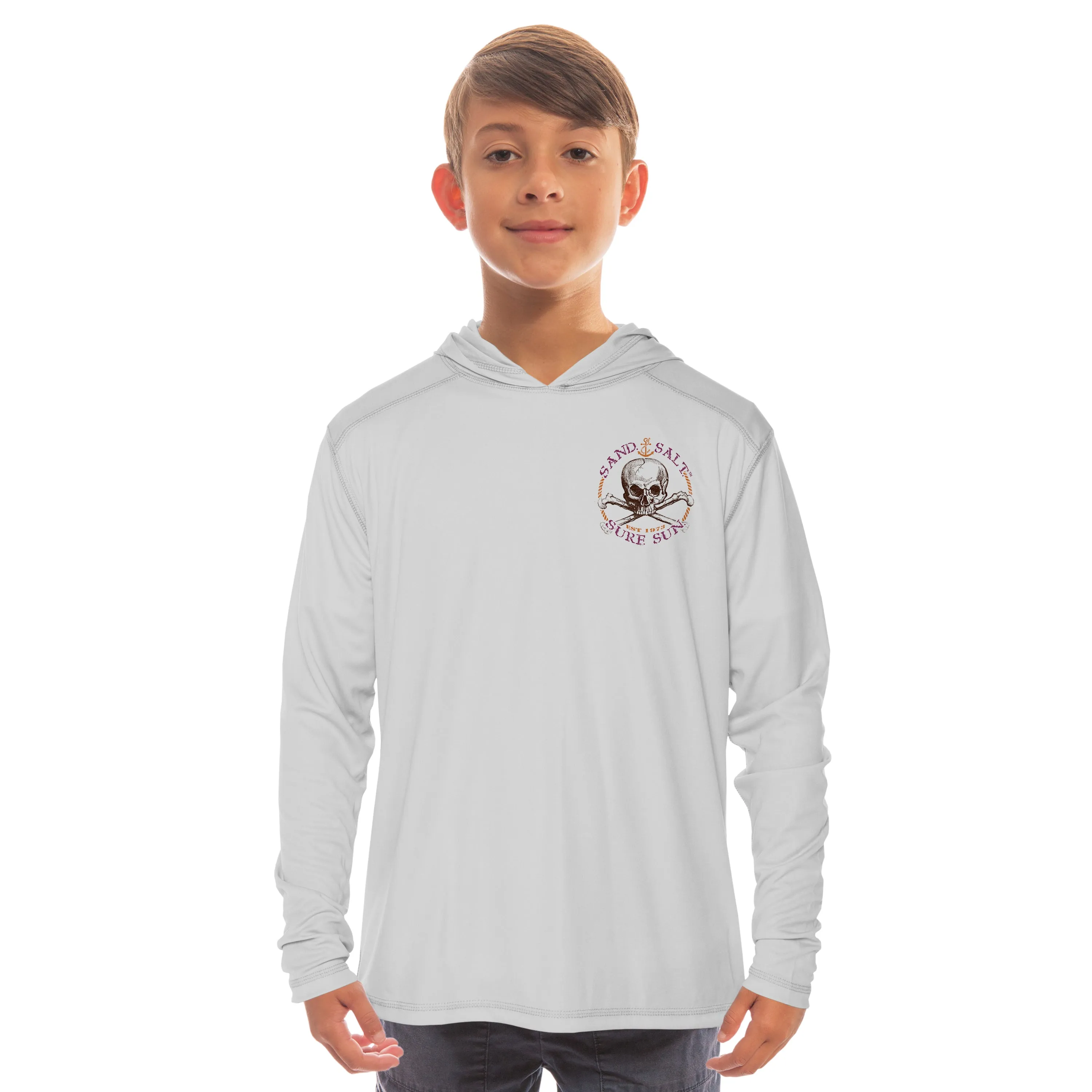 Pirate Girl Youth Solar Hoodie