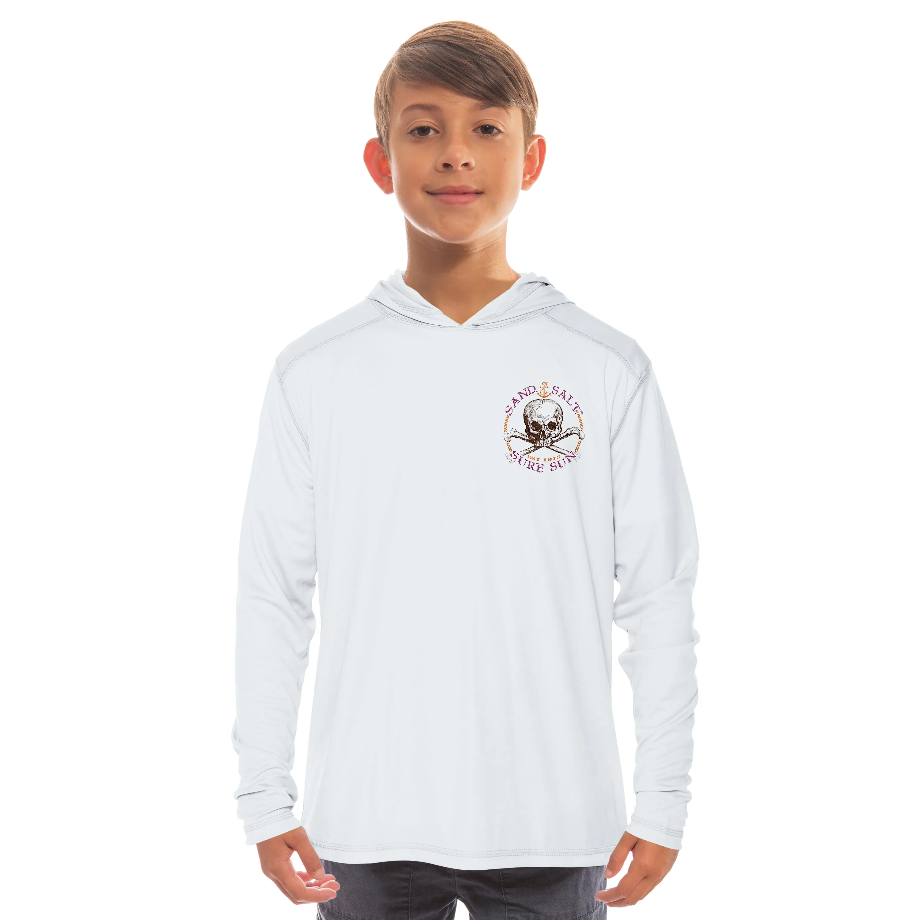 Pirate Girl Youth Solar Hoodie