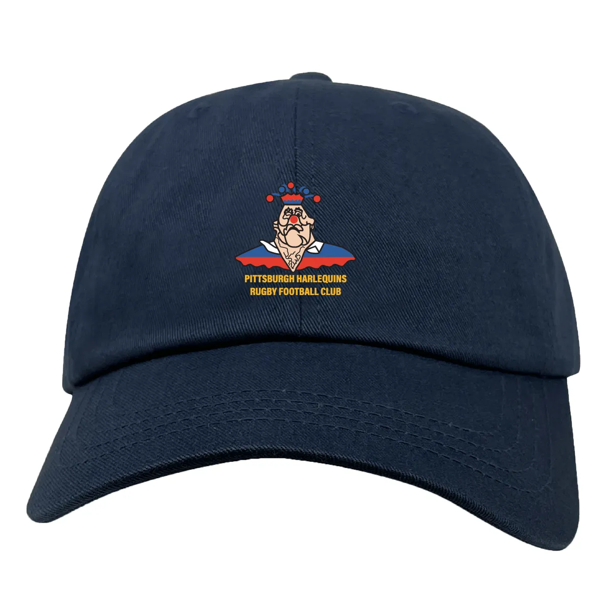 Pittsburgh Harlequins Rugby Adult Low-Profile Cotton Twill Dad Cap