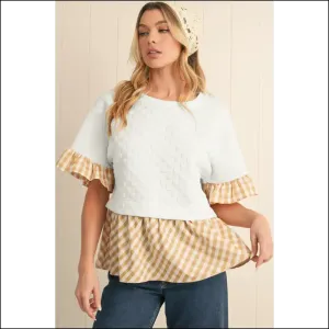Plaid to Meet You, I'm Chic White Plaid ! 🤣 Needful Things