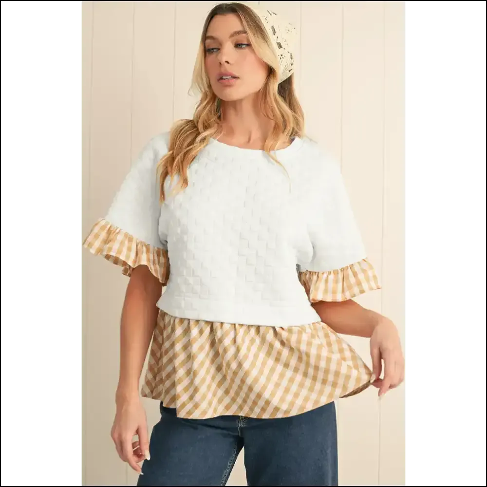 Plaid to Meet You, I'm Chic White Plaid ! 🤣 Needful Things
