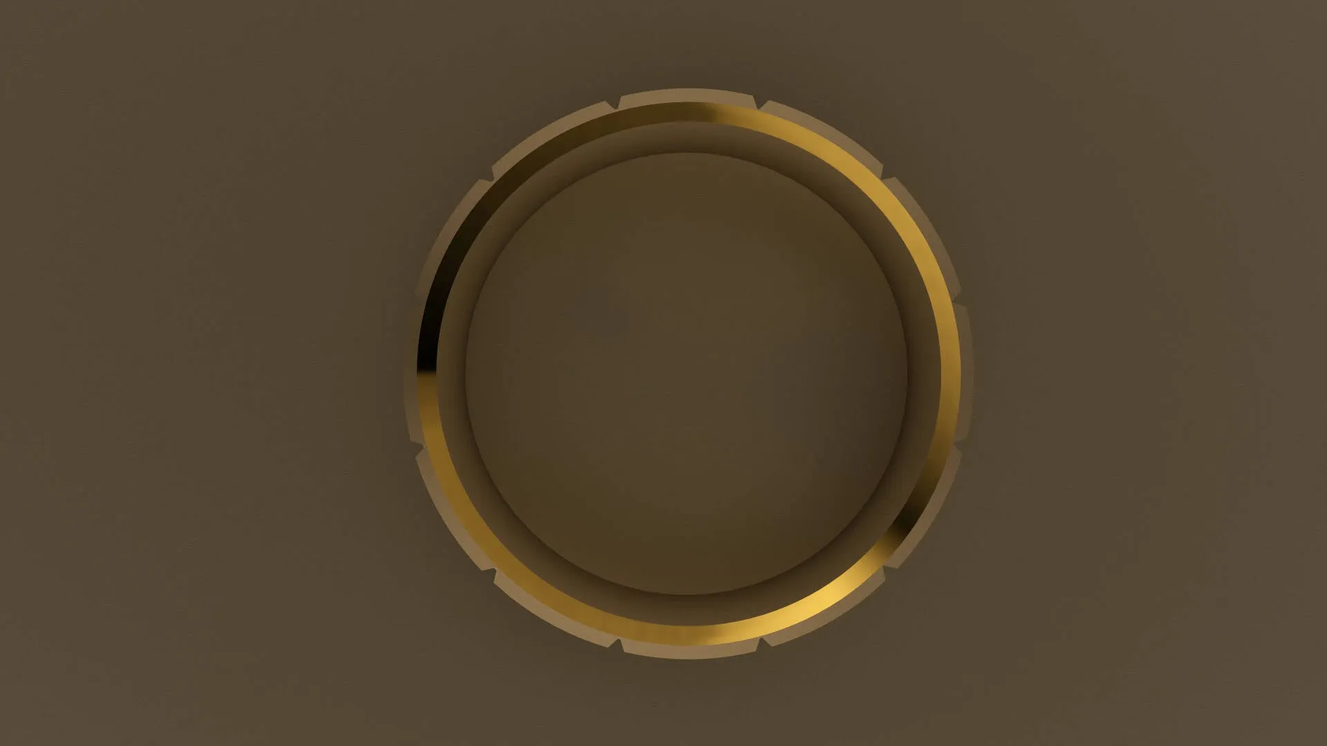 Polished Yellow Gold 8mm Brick Pattern Wedding Band