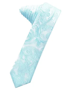Pool Tapestry Skinny Necktie
