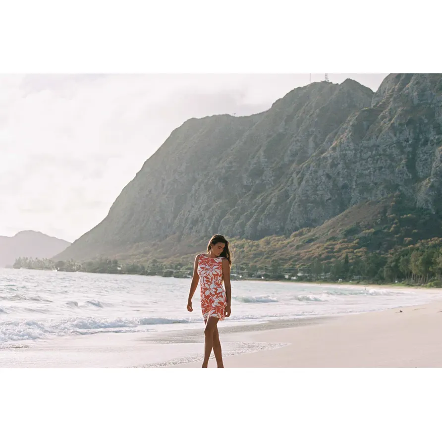Poppy Tie Back Mini Dress