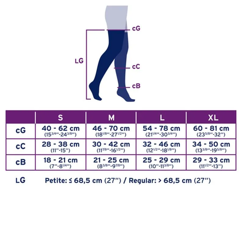 PR/1 JOBST ULTRASHEER WOMEN, THIGH HIGH, 15-20MMHG, SM, ESPRESSO, CLOSED TOE