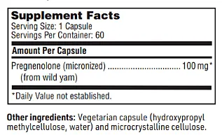 Pregnenolone 100 mg